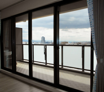 複層真空ガラススペーシアのリフォーム(施工後)