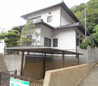 京都市長岡京市　S様邸エクステリアスッキリリフォーム（施工前）