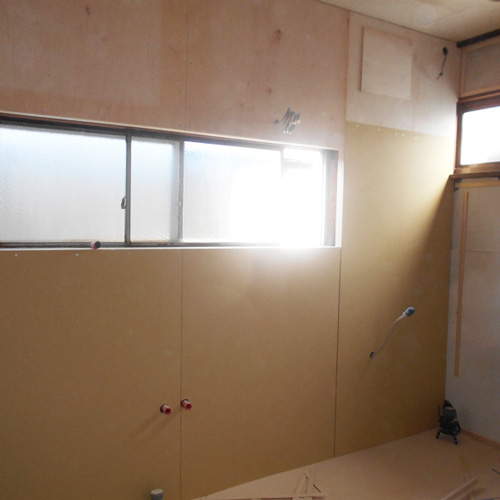 京都市山科区K様　システムキッチンのリフォーム撤去後