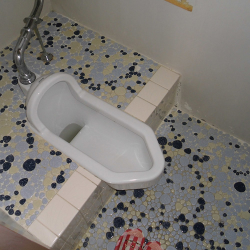 京都市伏見区　Ｏ様　和式トイレから洋式トイレへのリフォーム施工前